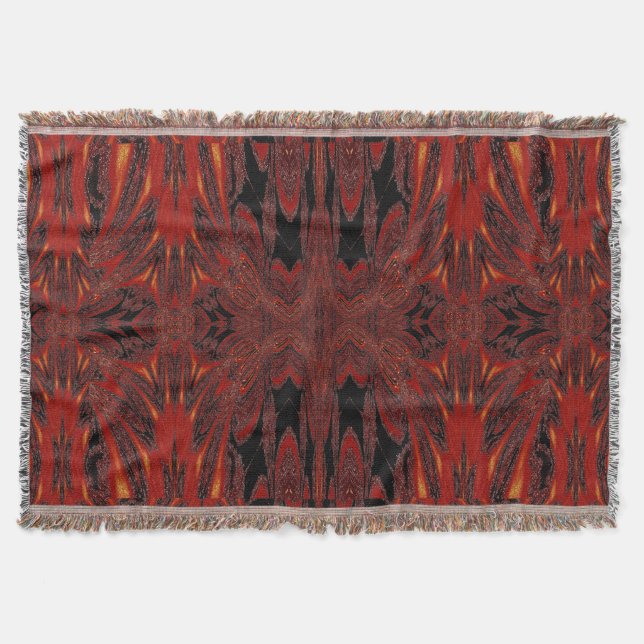 Sacred Storm 7 Throw Blanket (Front)