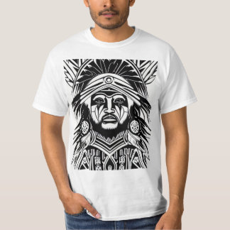 Sacred Symbols: Native American Linework Design. T-Shirt