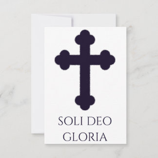 Sacred Traditional Radiant Cross Holy Card
