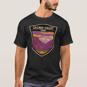 Sacred Valley Peru Travel Art Vintage T-Shirt