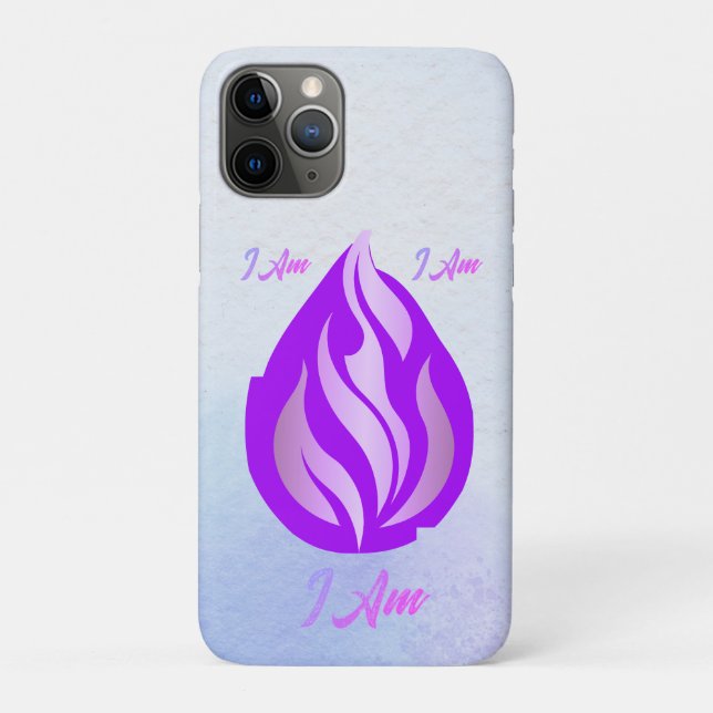 Sacred Violet Flame - I Am Case-Mate iPhone Case (Back)
