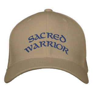 SACRED WARRIOR EMBROIDERED HAT