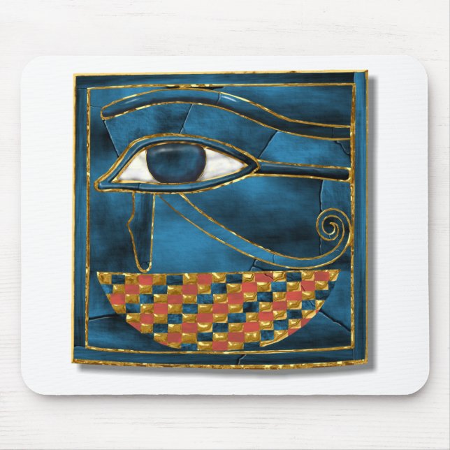Sacred Wedjat Eye of Horus Mouse Pad (Front)