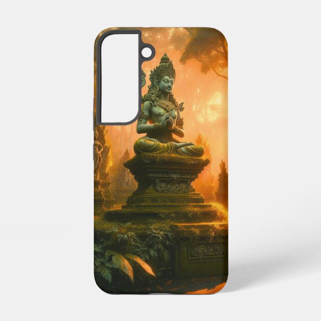 Sacred Whispers of Bali Samsung Galaxy S22 Case (Back)