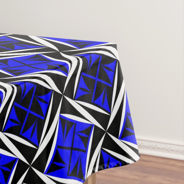 Sacred Winds in Blue Tablecloth (In Situ)