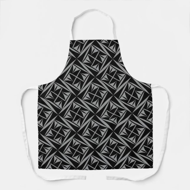 Sacred Winds in Charcoal Apron (Front)