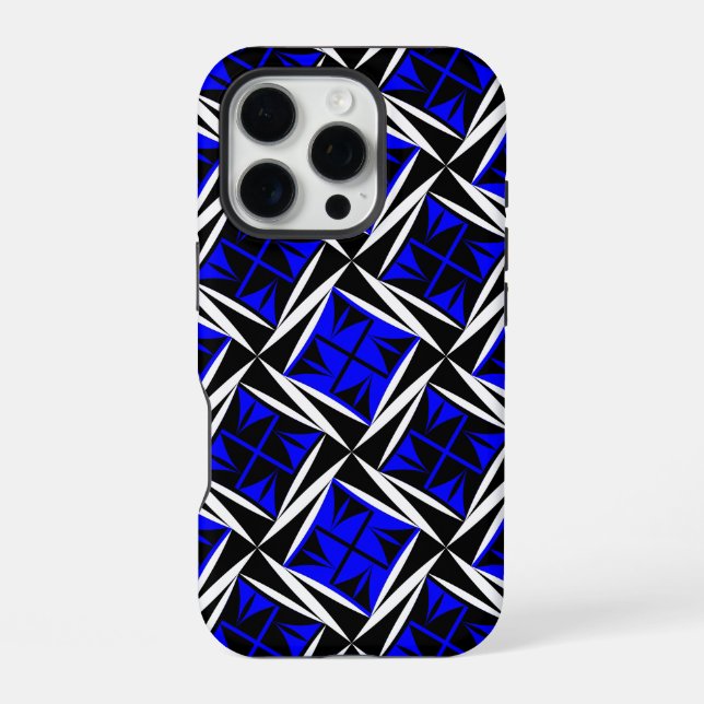 Sacred Winds in Cobalt iPhone Case (Back)
