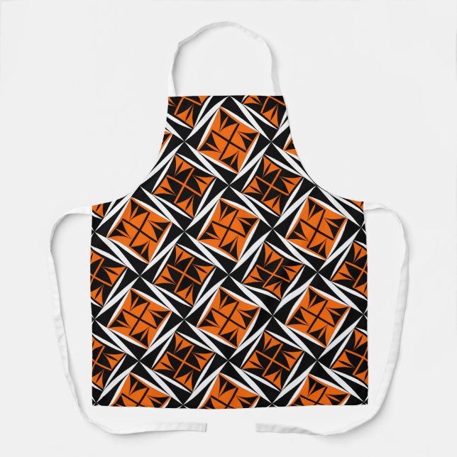 Sacred Winds in Orange Apron (Front)