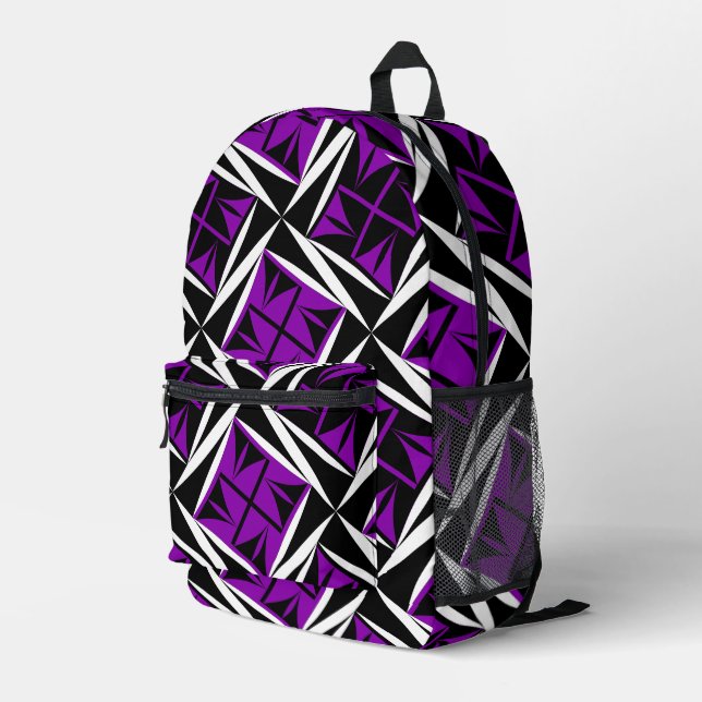 Sacred Winds in Purple Backpack (Back Corner Right)