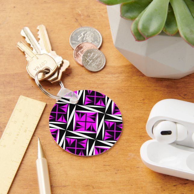 Sacred Winds - Pink -  Key Ring (Desk)