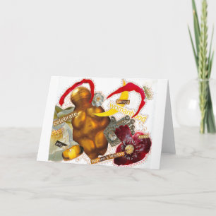 Sacred Womanhood inspiring greeting card