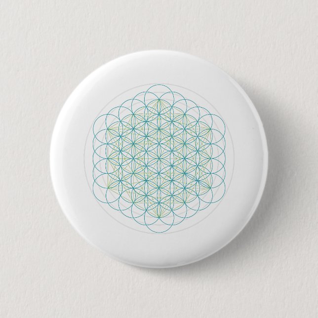 SacredFlowers 6 Cm Round Badge (Front)