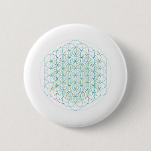 SacredFlowers 6 Cm Round Badge