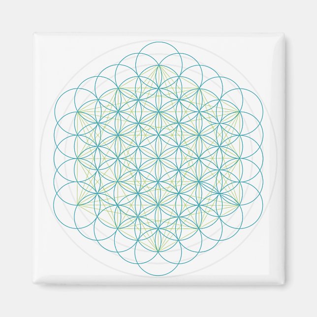 SacredFlowers Magnet (Front)