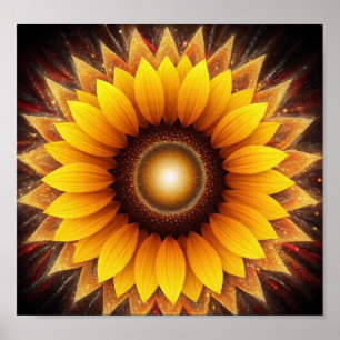 SacredSunFlower Poster