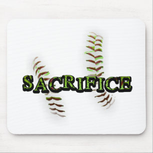 Sacrifice Fastpitch Softball Mouse Pad