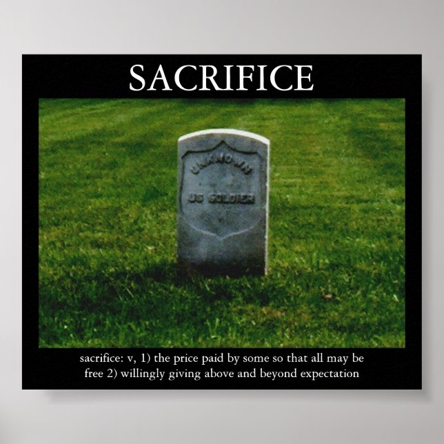 Sacrifice Poster (Front)