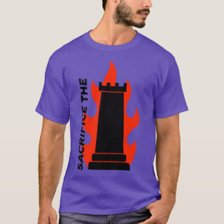 Sacrifice the Rook white T-Shirt