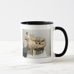 Sacrificial 'hsi-ting' animal figure mug
