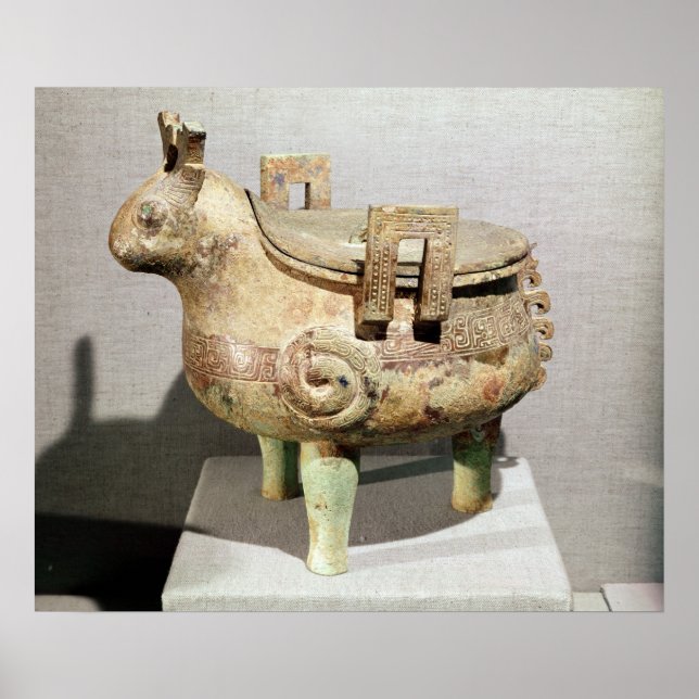 Sacrificial 'hsi-ting' animal figure poster (Front)