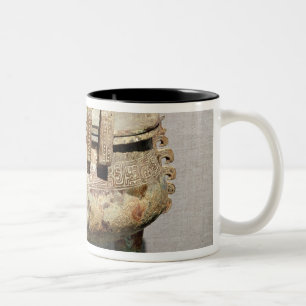 Sacrificial 'hsi-ting' animal figure Two-Tone coffee mug