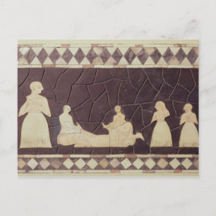 Sacrificial scene postcard