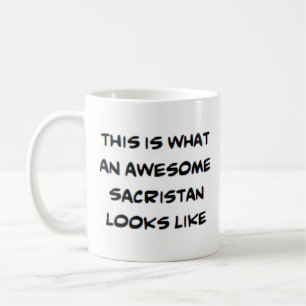 sacristan, awesome coffee mug