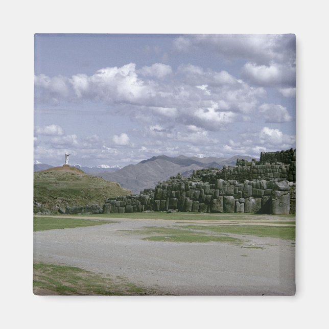 Sacsahuman Inca fortress Magnet (Front)