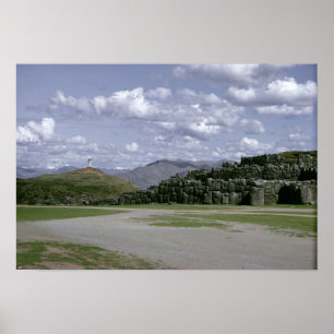 Sacsahuman Inca fortress Poster