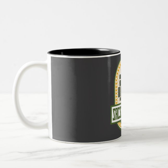 Sacsayhuaman � Peru  Two-Tone Coffee Mug (Left)