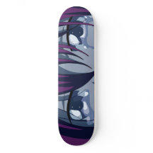 Sad Anime Eyes Skateboard Deck