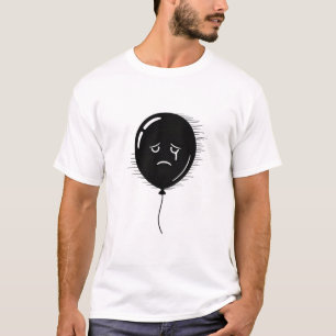 Sad Balloon T-Shirt – Deep Mood Tee