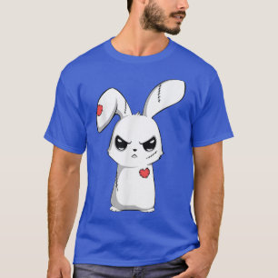 Sad Broken Cute Emo Bunny, Creepy Goth Happy Easte T-Shirt