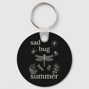 Sad Bug Summer Funny Insect Inspired Indie Key Ring