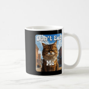 Sad Cat Resistance dont Eat Me Advocacy Coffee Mug