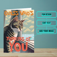 Sad Cat Thinking of You