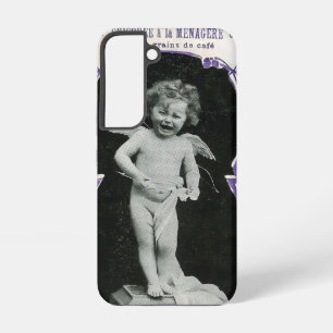 Sad Cherub Angel Print Samsung Galaxy Case