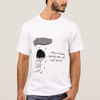 Sad Cloud With Logo T-Shirt