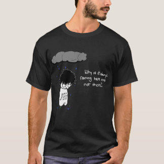 Sad Cloud With Logo T-Shirt