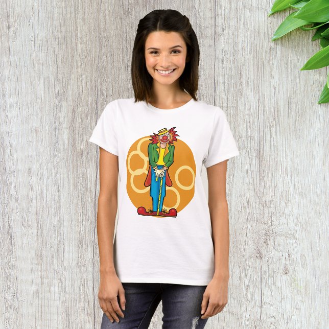 Sad Clown Womens T-Shirt (Creator Uploaded)