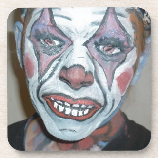 Sad Clowns Scary Clown Face Painting Coaster