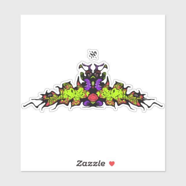 Sad colourful goblin demon creature v1 (Sheet)