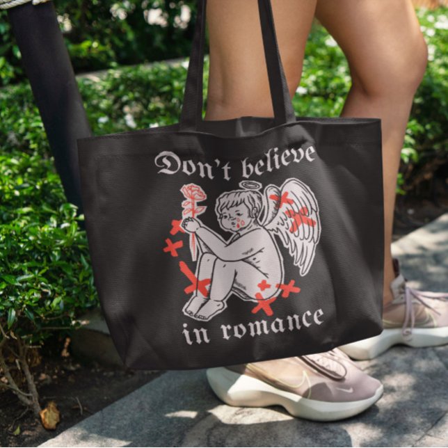 Sad Cupid Tote Bag (Creator Uploaded)