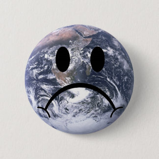 Sad earth badge