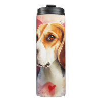 Sad Eye Beagle Pup Face