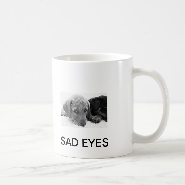 SAD EYES PUPPY COFFEE MUG (Right)