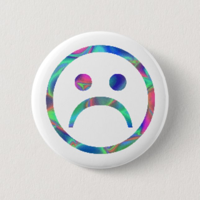 Sad Face Button (Front)