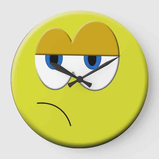 Sad Face Clock (Front)