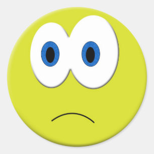 Sad Face Sticker