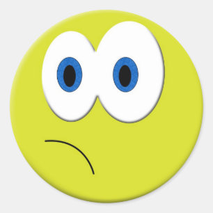Sad Face Sticker